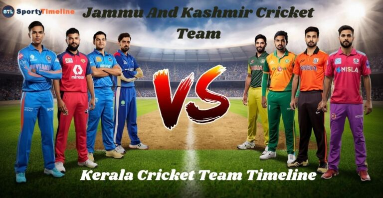 Jammu And Kashmir Cricket Team Vs Kerala Cricket Team Timeline