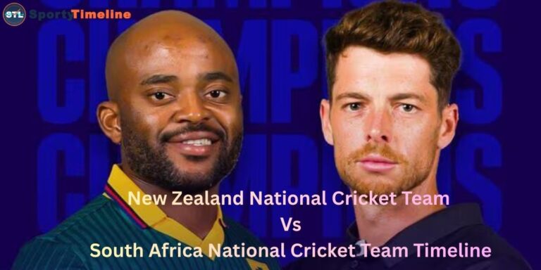 New Zealand National Cricket Team Vs South Africa National Cricket Team Timeline
