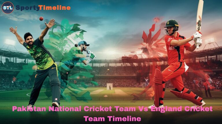 Pakistan National Cricket Team Vs England Cricket Team Timeline
