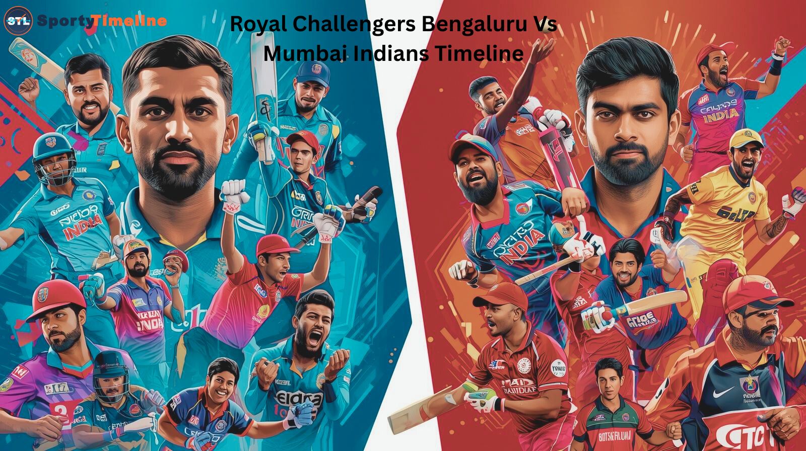 Royal Challengers Bengaluru Vs Mumbai Indians Timeline