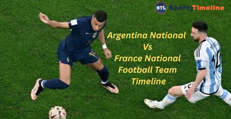 Argentina National Football Team Vs France National Football Team Timeline