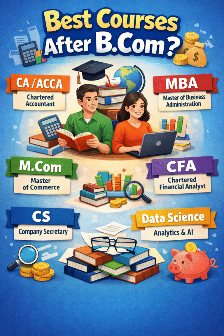 best courses after B.Com