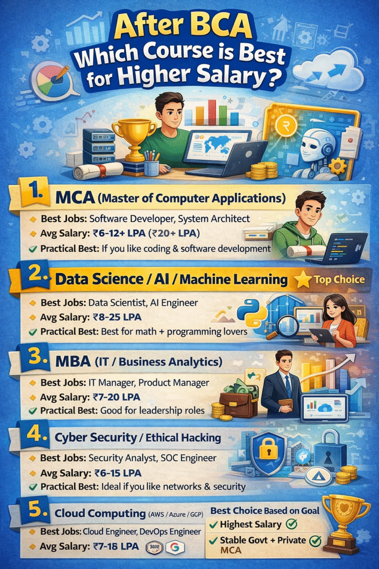 After BCA Which Course is Best