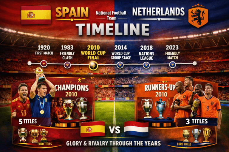 Spain National Football Team vs Netherlands National Football Team