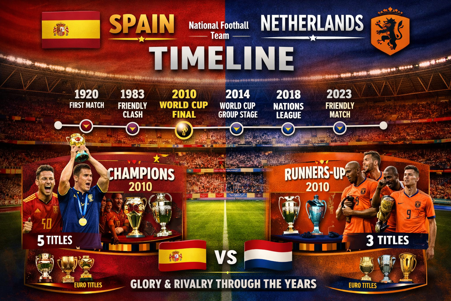 Spain National Football Team vs Netherlands National Football Team